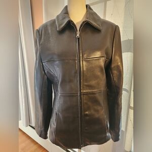 Jones New York Leather Jacket